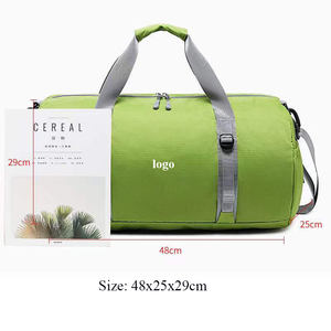 Custom logo 16"18" Large Foldable Duffel <strong>Bag</strong> for Travel <strong>Gym</strong> Sports Lightweight Waterproof Travel Luggage Duffle <strong>Bag</strong> <strong>Men</strong> Women - Product Image 5