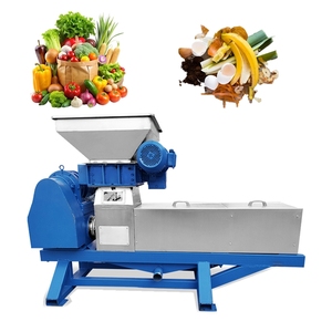 Equipo de proceso de deshidratación de reciclaje de residuos de cocina/trituradora de residuos de alimentos máquina de deshidratación máquina exprimidora de naranja Industrial - Product Image 1