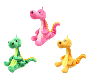 Sac à bonbons en peluche <span class=keywords><strong>dragon</strong></span> multicolore mignon en gros, couette brodée en coton PP doux pour cadeaux d'anniversaire pour enfants - Product Image 4