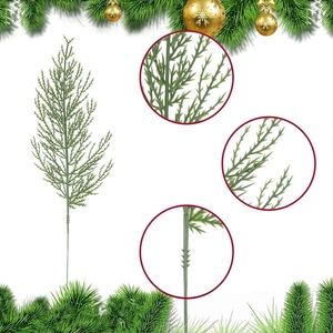 Branches de pin artificielles Yucheng vertes de 24 pouces pour décorations de fêtes - Product Image 3