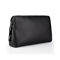 Borsa a Tracolla in Vera Pelle SUNCETH con Serratura a Impronta Digitale, Portafoglio Antifurto per Uomo, Borsa Intelligente Impermeabile con Interfaccia USB
