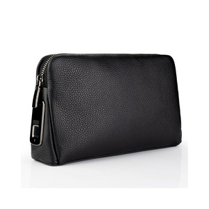 SUNCETH-Bolso de mano de cuero genuino con bloqueo de huellas dactilares, cartera antirrobo para hombres de <span class=keywords><strong>negocios</strong></span>, bolso inteligente impermeable con interfaz USB - Product Image 2