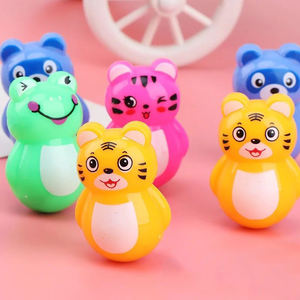 30 pièces/boîte, <span class=keywords><strong>animaux</strong></span> en plastique qui basculent, jouets pour enfants, cadeaux promotionnels, souvenirs - Product Image 4