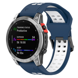 Bracelet de montre intelligent en Silicone à dégagement rapide, 26mm, 22mm, 20mm, pour Garmin Enduro <span class=keywords><strong>2</strong></span> Tactix 7 Enduro2 Tactix7, accessoires de bracelet - Product Image 3