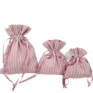 Bolsas de Regalo de Algodón con Cordón Personalizadas para Baby Shower, Cumpleaños, para Dulces - Product Image 4