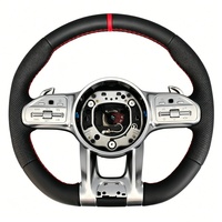 Volant de direction personnalisé pour Mercedes Benz AMG W203 W206 W219 W221 W164 X164 CLA45 X253