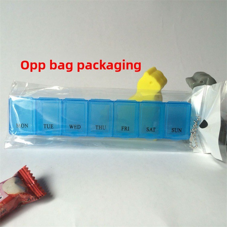 Portable Weekly Pill Box Mini Medicine