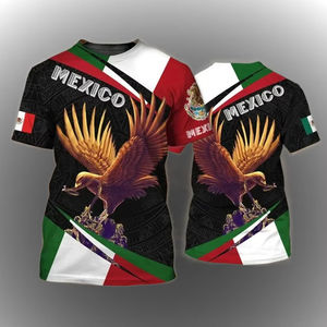 Мужская Футболка с принтом национального флага - Product Image 4