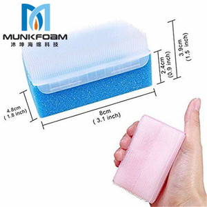 มุนค์แคร์แปรงนวดฟองน้ำสำหรับเด็ก 8x5x3.5 ซม. นุ่มสำหรับการศึกษาปฐมวัย - Product Image 4