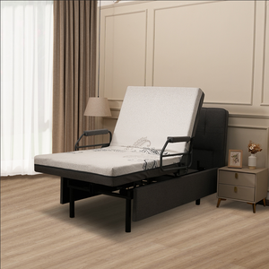 <span class=keywords><strong>Cama</strong></span> Médica Ergonómica para el Cuidado en el Hogar, para Personas Mayores, con Colchón de Espuma Viscoelástica de Rebote Lento - Product Image 4