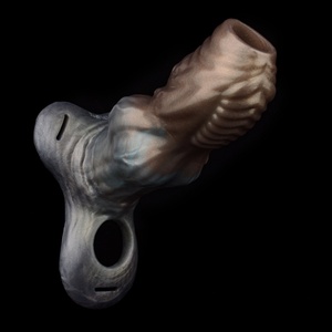 Funda de silicona para pene con correa, extensor de fantasía para hombres, juguete sexual para agrandamiento. - Product Image 2