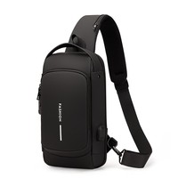 Bolsos de Hombro Marksman 2024 con Carga USB para Hombre, Mochila Antirrobo para Ciclismo al Aire Libre, Bolsos de Hombro de Diseñador para Hombre