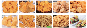 Línea de Producción Automática de Doritos Crispy Chips y Bugles, Extrusora de Alimentos para Snacks Inflados, Línea de Procesamiento de Snacks de Maíz - Product Image 3