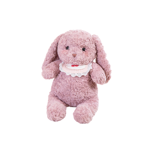 Weißes Lamm-Plüschtier mit Spitzenkragen Niedliches Schaf-Kuscheltier Weiche Flauschige Kuschelpuppe für Baby Kinder Tröstungsgeschenk - Product Image 2
