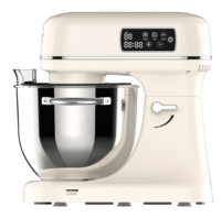 Robot pâtissier électrique 800W 5,7L 12 vitesses avec grand écran LCD et minuteur, mélangeur planétaire de cuisine, personnalisation usine