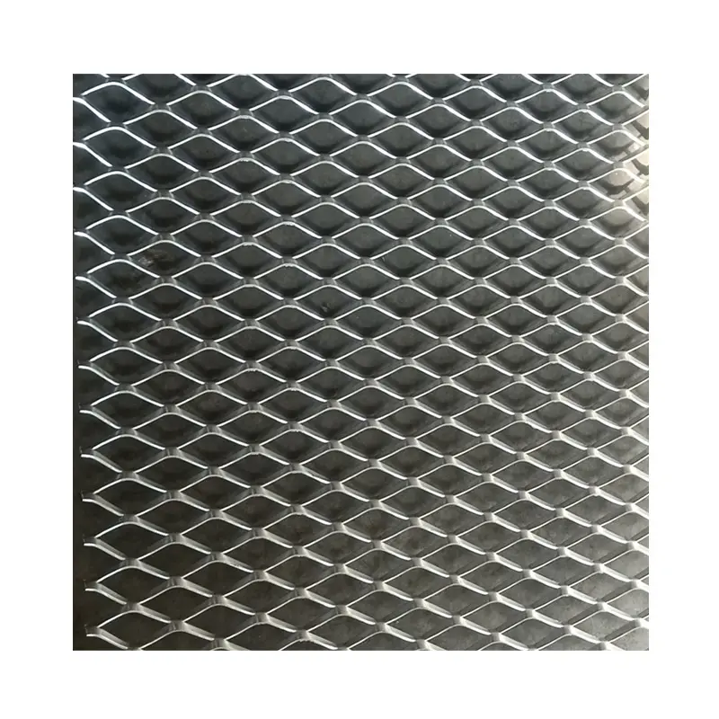 Vendas diretas de fábrica melhor preço forma de diamante fio malha pequeno furo galvanizado malha de metal expandida