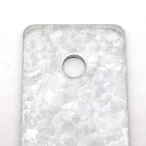 Metal Baffle 50x20mm Iron Plate With Coating For <b>Machinery</b> Parts - Product Image 3