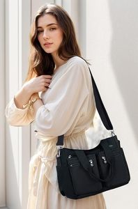 Bolsa de Lona de Algodón con Bolsillo Externo y Cierre de Cremallera Superior, Ideal para Damas de Honor, Amigas y Maestras (Muestra Gratuita) - Product Image 3