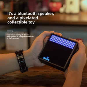 Timebox Evo, Pantalla LED RGB, Reloj Programable Controlado por Aplicación, Alarma, Creación de Arte <span class=keywords><strong>Pixel</strong></span> Único, Regalo, Altavoz Portátil - Product Image 4