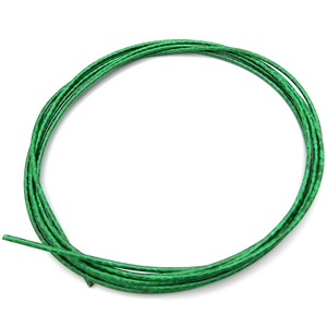 Câble et corde métalliques en acier recouvert de PVC, fil de jardinage <span class=keywords><strong>pour</strong></span> plantes / fils <span class=keywords><strong>pour</strong></span> poteaux en T / supports <span class=keywords><strong>pour</strong></span> vignes ou roses grimpantes - Product Image 3