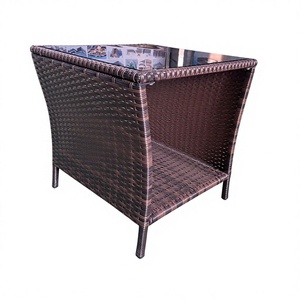Table Basse en Rotin Légère et Durable, Fabriquée au Vietnam, Prix de Gros, pour Villa, Salle à Manger, Jardin, Patio, Cour, Hôtel Moderne - Product Image 2