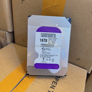 High Quality 2 Years Warranty Speed 7200rpm Used 3.5inch Internal HDD Hard Disk 16 Tb <b>Drive</b> Security System Hard Disk 16 Tb - Product Image 1