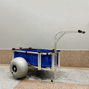 Plage extérieure <span class=keywords><strong>Carpe</strong></span> Transport Poisson Gear Roues Robuste à roulettes Repliable Pêche <span class=keywords><strong>Chariot</strong></span> - Product Image 3