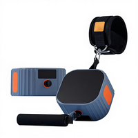 Equipo Multifuncional de Entrenamiento de Resistencia con Bomba de Fitness, Máquina de Remo con Mancuernas, Ejercitador de Músculos del Pecho, Fitness Integral