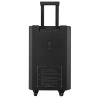 Speaker K08B PA portabel-10 ", sistem Audio BT Karaoke dalam/luar ruangan dapat diisi ulang-tampilan LED, FM/AUX/MP3/USB