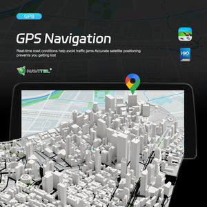 مشغل سيارة لاسلكي 4 + 64 جم/نظام أندرويد مزدوج أوتوماتيكي بنظام تحديد المواقع/واي فاي/IPS لـ BMW X3 F25-، Podofo - Product Image 3