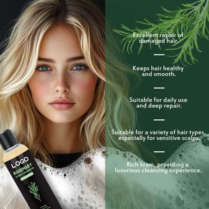 Shampooing pour les cheveux à la kératine hydrolysée au romarin naturel Équilibres profondément hydratants personnalisés de beauté - Product Image 6