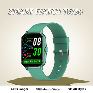 Reloj Inteligente TWS6 con Audífonos, Batería de Larga Duración, Esferas Grandes de 1.85 Pulgadas, Múltiples Funciones, Carga Magnética - Product Image 2