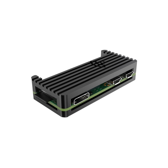 Raspberry Pi Zero 2W Aluminum Alloy CNC Case with Cooling and IP65 Protection