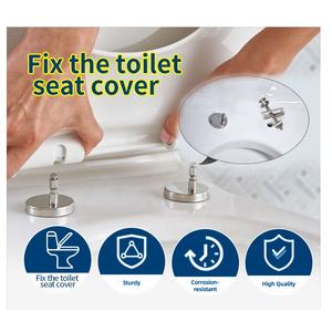 Accessoire de toilette à boulon en acier inoxydable TS500 attache de housse de siège moderne et élégante <span class=keywords><strong>pour</strong></span> salle de bain et hôtel - Product Image 5