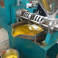 Presse à huile à vis à faible consommation d'énergie, installation simple pour l'exploitation de petites presses à huile rurales