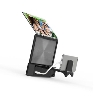 2024 dropshipping New Hot 8.5 inch 3D HD Máy tính để bàn Bracket điện thoại di động màn hình khuếch đại kính lúp với BT Loa - Product Image 4