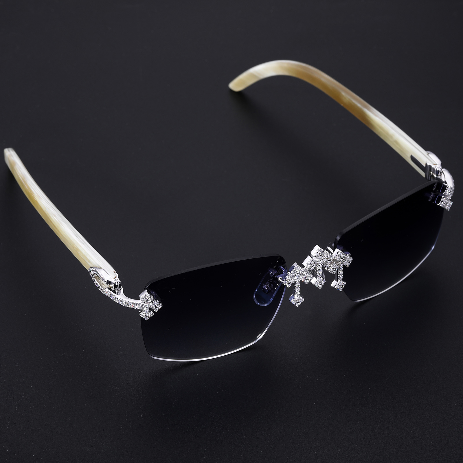 moissanite glasses cartier