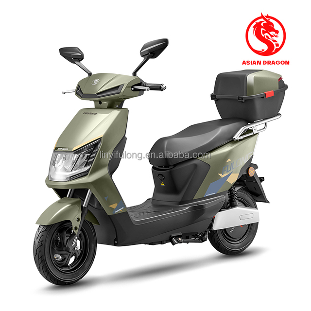 Vintage Electric City Leisure E-Bike 500W 48V Iron Frame E-Scooter with Leather Seat Long Range High Speed for Urban Rides