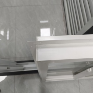 Phong cách Mỹ PVC trượt cửa sổ hai hoặc ba theo dõi với Nail Fin & lưới cho xây dựng dự án - Product Image 4