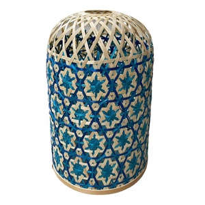 Pantalla de Lámpara Hecha a Mano Ecológica, Cubierta de Lámpara Colgante de Ratán Natural, Pantalla Decorativa Sostenible, Diseño Chino, Venta al Por Mayor - Product Image 1