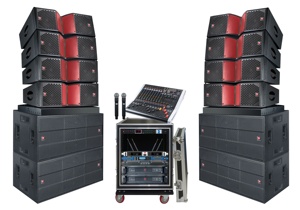 T.I Pro Audio professionnel double caisson de basses de 12 pouces à réseau linéaire double de 18 pouces avec 8 sommets et <span class=keywords><strong>4</strong></span> processeurs d'ampli pour moniteur de basses - Product Image 6