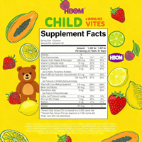 Gummies OEM ODM pour enfants, complément alimentaire DHA pour enfants, vitamines pour enfants, végétalien