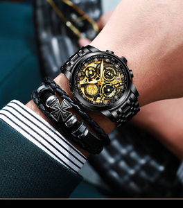 Reloj de Cuarzo de Moda 2026, Nuevo, Moderno, con Logotipo Personalizado, Multifuncional, Luminoso, Resistente al Agua, con Calendario, para Hombre - Product Image 2