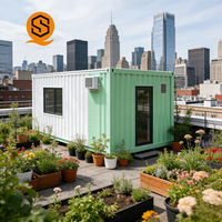 Kit de maison préfabriquée, mini-maison modulaire, maison préfabriquée en kit, cabane préfabriquée pour hôtel de villégiature, maison de jardin entièrement meublée, maisons préfabriquées