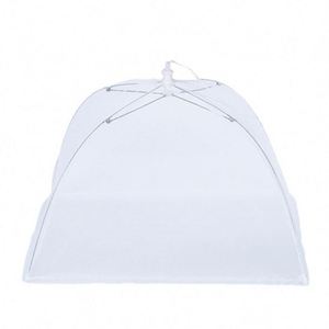 Cubierta para Alimentos Cuadrada Blanca Plegable de Plástico Ecológico a Prueba de Insectos de 43x43cm, la Más Vendida en Línea - Product Image 5