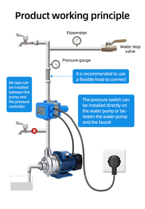 Controlador Inteligente <span class=keywords><strong>de</strong></span> Bomba para Tuberías, Presión <span class=keywords><strong>de</strong></span> Arranque Ajustable - Product Image 6