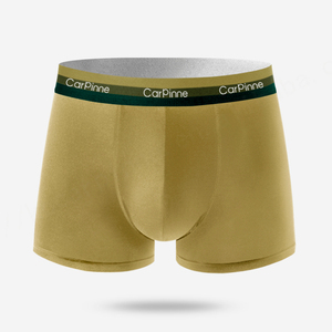 Calzoncillos bóxer para hombre de fabricantes 95 algodón 5 Spandex Xxx de talla grande bóxer de algodón transpirable para Hombre Ropa interior para hombre con logotipo - Product Image 4