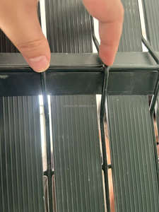 Kit <span class=keywords><strong>d</strong></span>'<span class=keywords><strong>occultation</strong></span> 3D à <span class=keywords><strong>lattes</strong></span> verticales Anthracite, panneau <span class=keywords><strong>d</strong></span>écoratif, clôture de jardin pour l'intimité, latte en PVC - Product Image 3