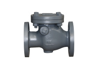 Clapet anti-retour en fonte ductile à commande manuelle, type à bride, pour applications à haute température (eau, gaz, huile)