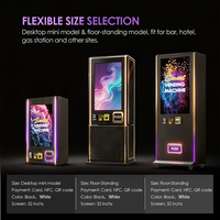 Máquina Expendedora de Tabaco Inteligente con Diseño Compatible con ADA, Software SDK, WiFi, LTE y Múltiples Soluciones de Pago para Comercio Minorista